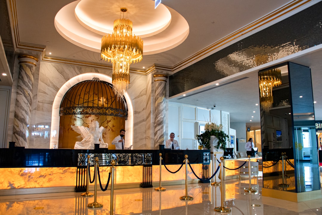 Elegant casino gaming floor
